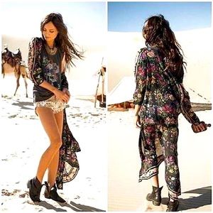 Vintage Spell Gypsy Queen Duster
